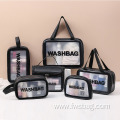 PU PVC Waterproof Custom Pouch Closure Cosmetic Bag